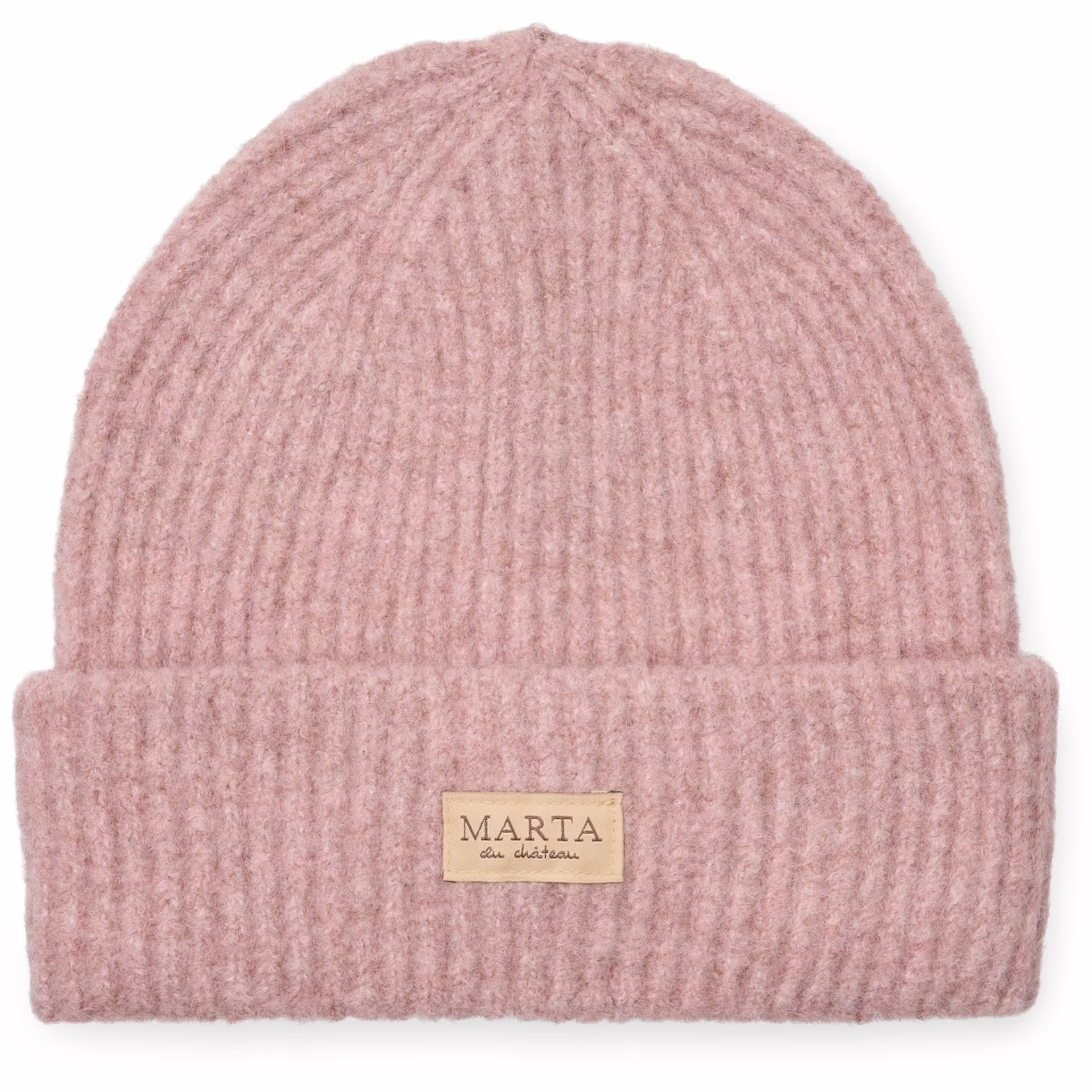 Beanie rose pipo